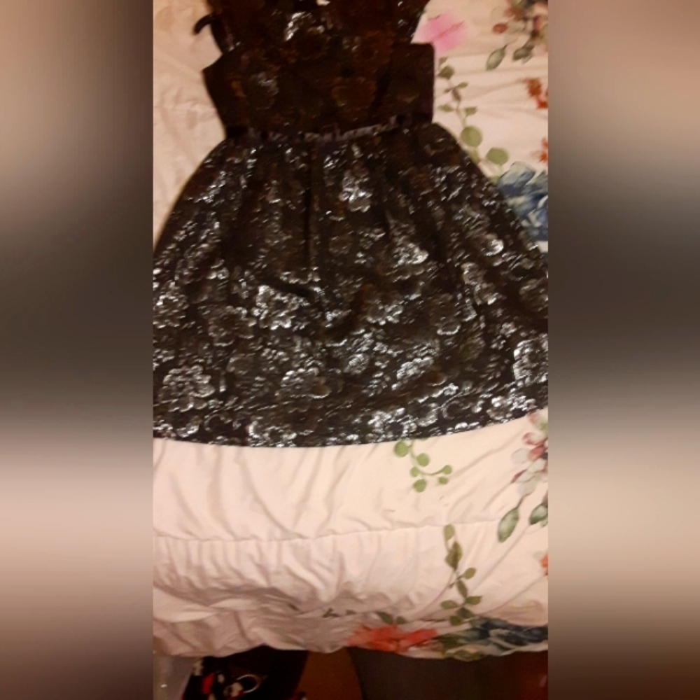 Cute black and silver dress